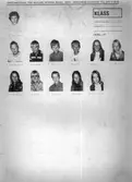 Klass 7 G Vasaskolan, 1970-1971