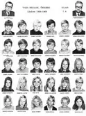 Klass 7 A Vasaskolan, 1968-1969