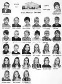 Klass 7 C Vasaskolan, 1969-1970