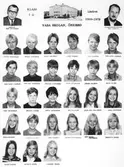 Klass 7 D Vasaskolan, 1969-1970