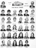 Klass 7 E Vasaskolan, 1969-1970