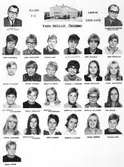 Klass 8 C Vasaskolan, 1969-1970