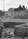 Gjutformar vid polishusbygget, 1955-07-29