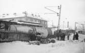 Järnvägsvagnar som spårat ur, 1948-01-16