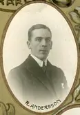 Polisman R. Andersson i Örebro Poliskår, 1921