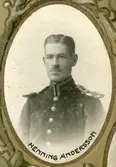 Polisman Henning Andersson i Örebro Poliskår, 1921