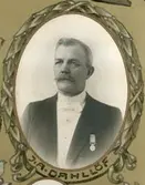 Polisman J.A. Dahllöf i Örebro Poliskår, 1921