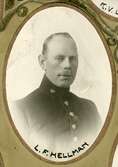 Polisman L.F. Hellman i Örebro Poliskår, 1921
