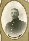 Polisman K.A. Pettersson i Örebro Poliskår, 1921