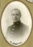 Polisman A. Brotin i Örebro Poliskår, 1921