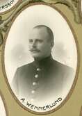 Polisman A. Wennerlund i Örebro Poliskår, 1921