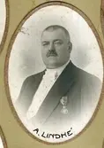 Polisman A. Lindhé i Örebro Poliskår, 1921