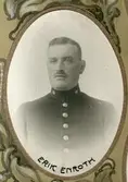 Polisman Erik Enroth i Örebro Poliskår, 1921