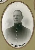 Polisman C.H. Eriksson i Örebro Poliskår, 1921