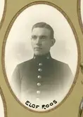 Polisman Elof Roos i Örebro Poliskår, 1921