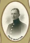 Polisman Fritz Schlyter i Örebro Poliskår, 1921