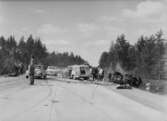 Ambulans i trafikolycka, 1960-tal