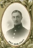 Polisman Eric Karlsson i Örebro Poliskår, 1921