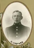 Polisman O. Virfors i Örebro Poliskår, 1921