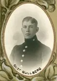 Polisman Gust. Gullberg i Örebro Poliskår, 1921