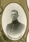 Polisman Oscar Fransson i Örebro Poliskår, 1921