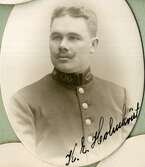 Polisman K.E. Holmkvist, 1897-1907