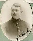 Polisman G.E. Lundin, 1897-1907
