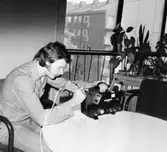 Märkning av projektor vid Operation märkning, 1977