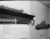 UTSTÄLLNINGSMONTRAR PÅ SJÖHISTORISKA MUSEET