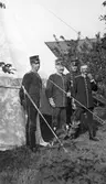 Militärer vid tält, 1900-1910