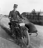 Militär på motorcykel, 1910-1929