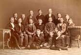 Klass 1A på Karolinska skolan, 1879