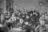 Klass 2A på Karolinska skolan, ca 1917