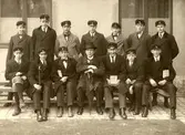 Skolklass på Karolinska skolan, 1910-tal