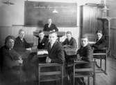 Klass 4 på Karolinska skolan, 1931