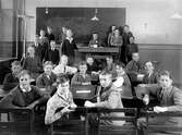 Klass 4a på Karolinska skolan, 1931