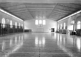 Bollhallen på Karolinska skolan, 1959