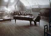 Musiklektion på Karolinska skolan, ca 1900