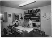 Personal på Tysslinge kommunkontor, 1970