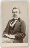 Kabinettsfotografi - man, Norrköping 1873