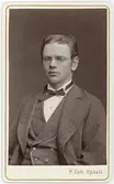 Kabinettsfotografi - Ludvig Wallin, Uppsala 1877