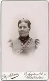 Kabinettsfotografi - Hilda Cederwall, Stockholm