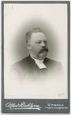 Kabinettsfotografi - kyrkoherde Lewander, Uppsala 1905