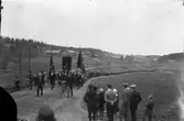 Demonstrationståg vid Ådalshändelserna 1931.