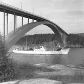 Fartyget Svanesund vid Sandöbron
