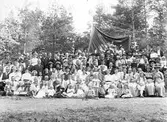 Logens sommarfest i Brickebacken, ca 1900