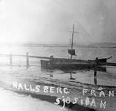 Hallsberg från sjösidan, 1920-tal