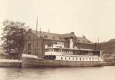 Ångfartyget Gustaf Lagerbjelke vid Örebro hamn, 1900-1910