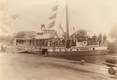 Ångfatygtet Örebro I vid Örebro hamn, 1900-1910