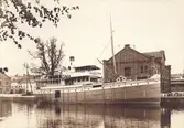 Ångfartyget Örebro II vid Örebro hamn, 1900-1910
